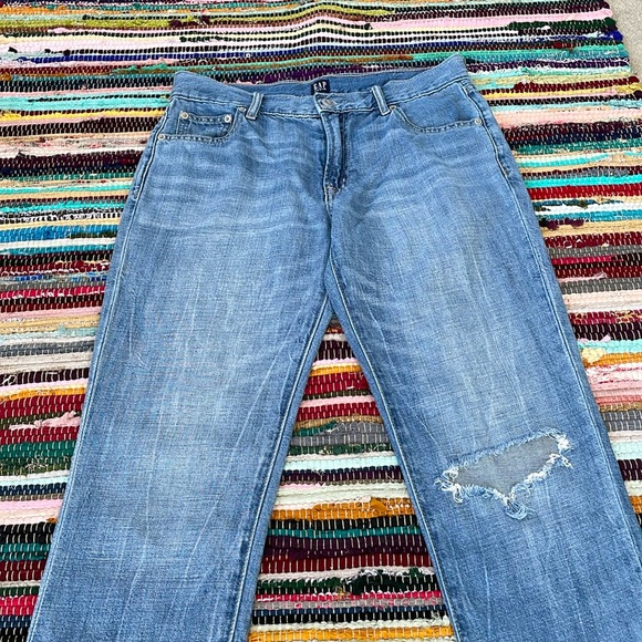 Gap Denim Blue Best Girlfriend Jeans-#1988 - Picture 6 of 14